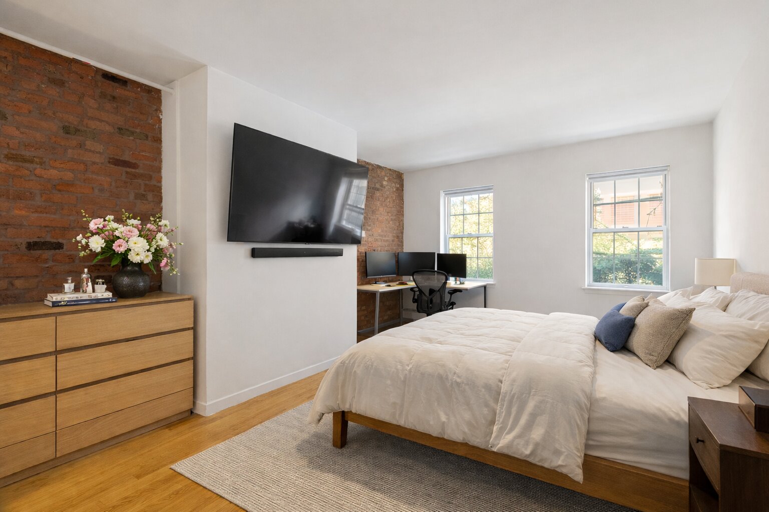 449 second-floor rear bedroom